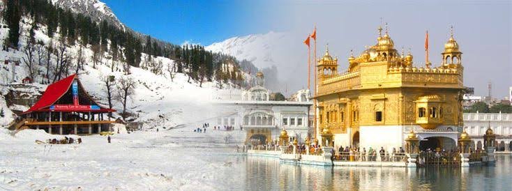 Heaven Himachal Tour with Amritsar Tour Package 